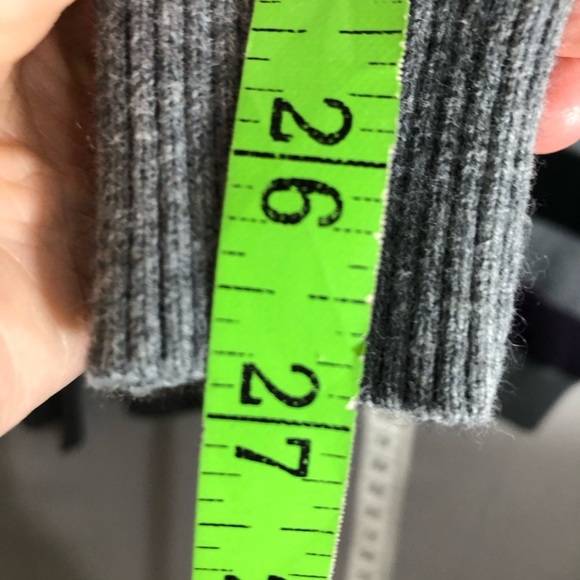 Women’s Gray & Purple Stripe Sweater. LeChateau. Size Small. - Picture 4 of 6